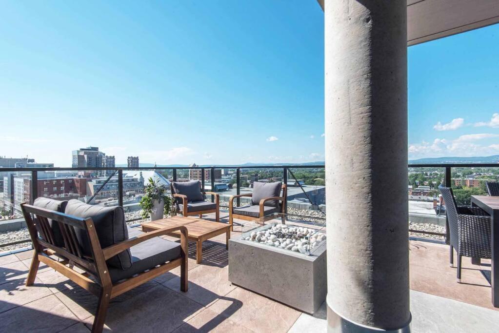 Le Coeur Du Festival D'Ete De Quebec Apartment Exterior photo